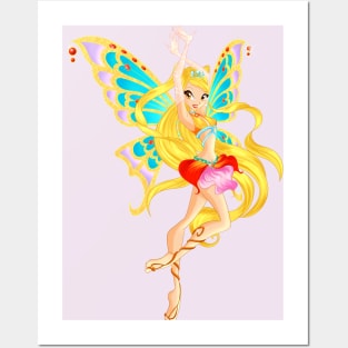 Winx Club - Stella Enchantix Posters and Art